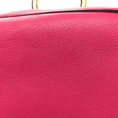 Chloe Suede Calfskin Mini Faye Backpack Fuchsia Rose 11 of 11