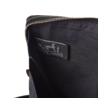 Hermes Canvas Herline Wallet Grey 6 of 15