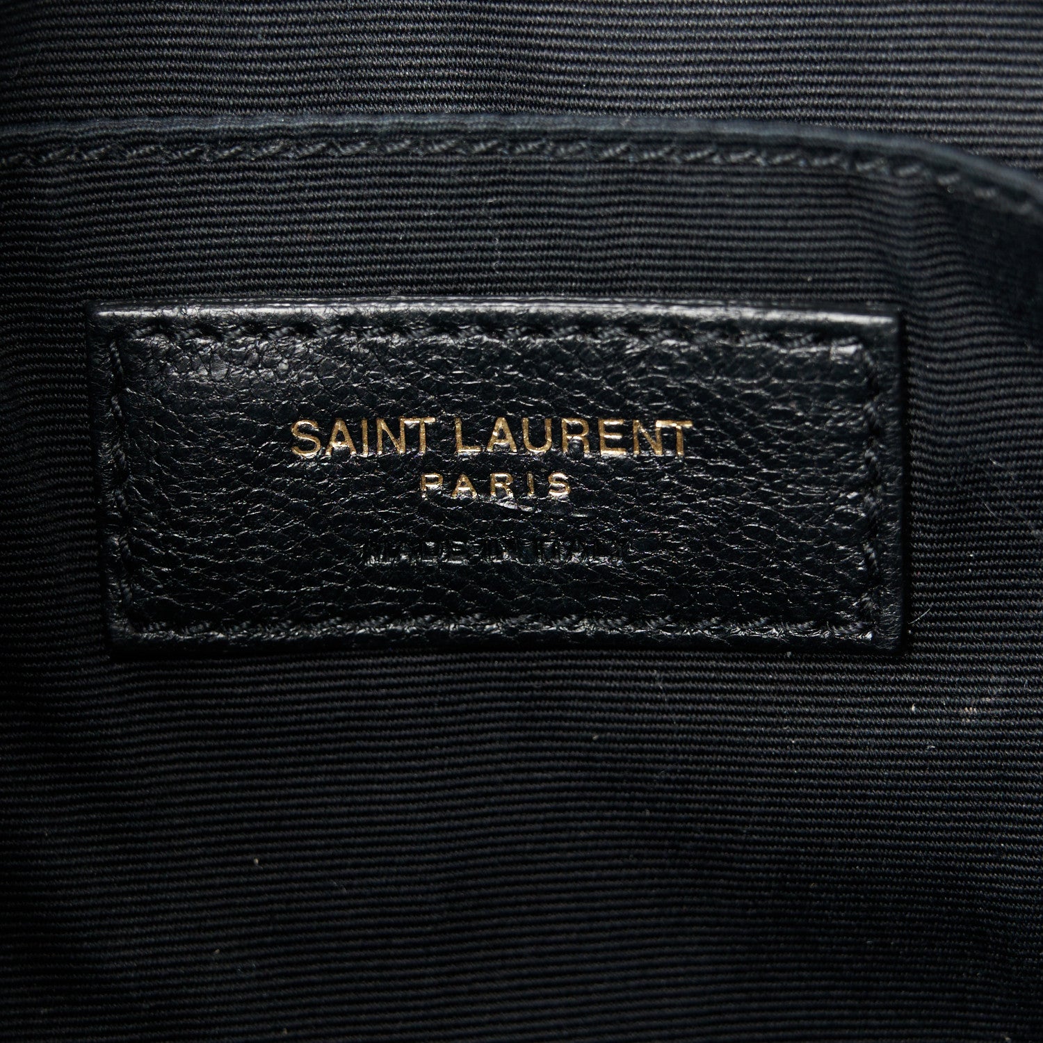 Saint Laurent Calfskin Matelasse Monogram Lou Camera Bag Dark Beige 6 of 10