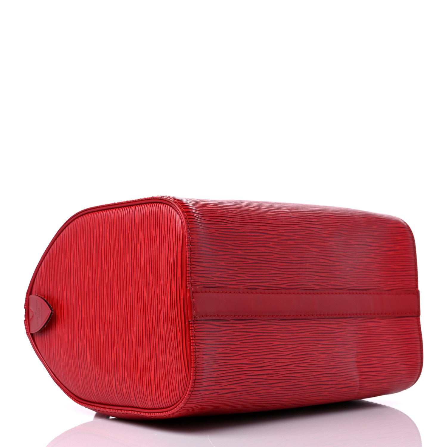 Louis Vuitton Epi Speedy 25 Castillan Red 4 of 13