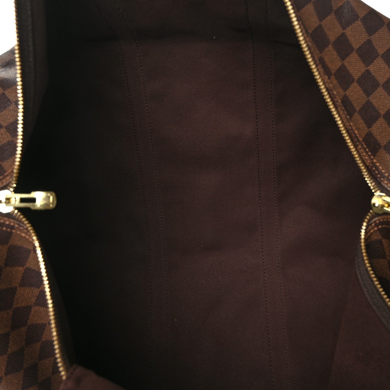 Louis Vuitton Damier Ebene Keepall Bandouliere 55 5 of 10