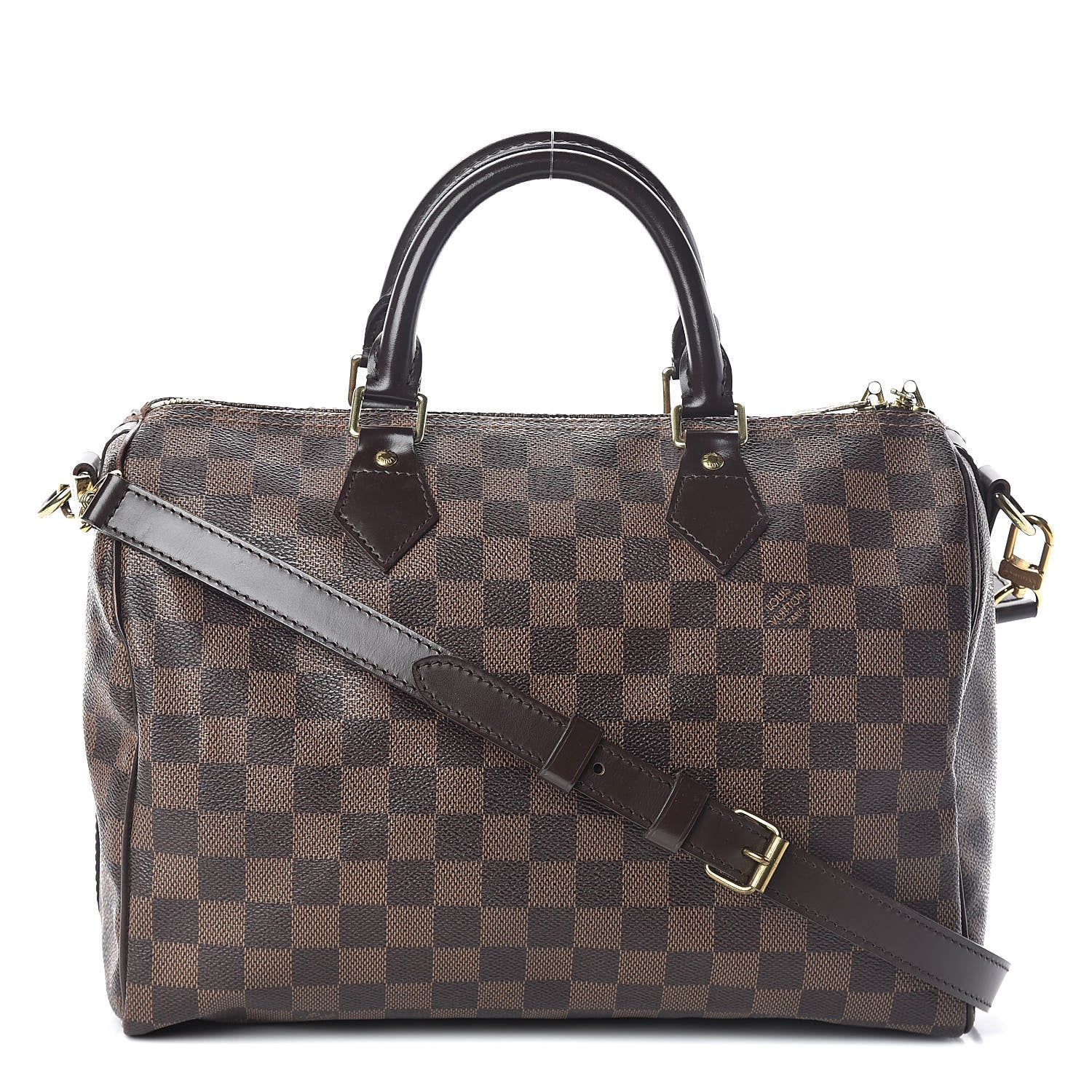 Louis Vuitton Damier Ebene Speedy Bandouliere 30 1 of 11