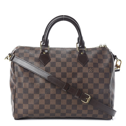 Louis Vuitton Damier Ebene Speedy Bandouliere 30 1 of 11