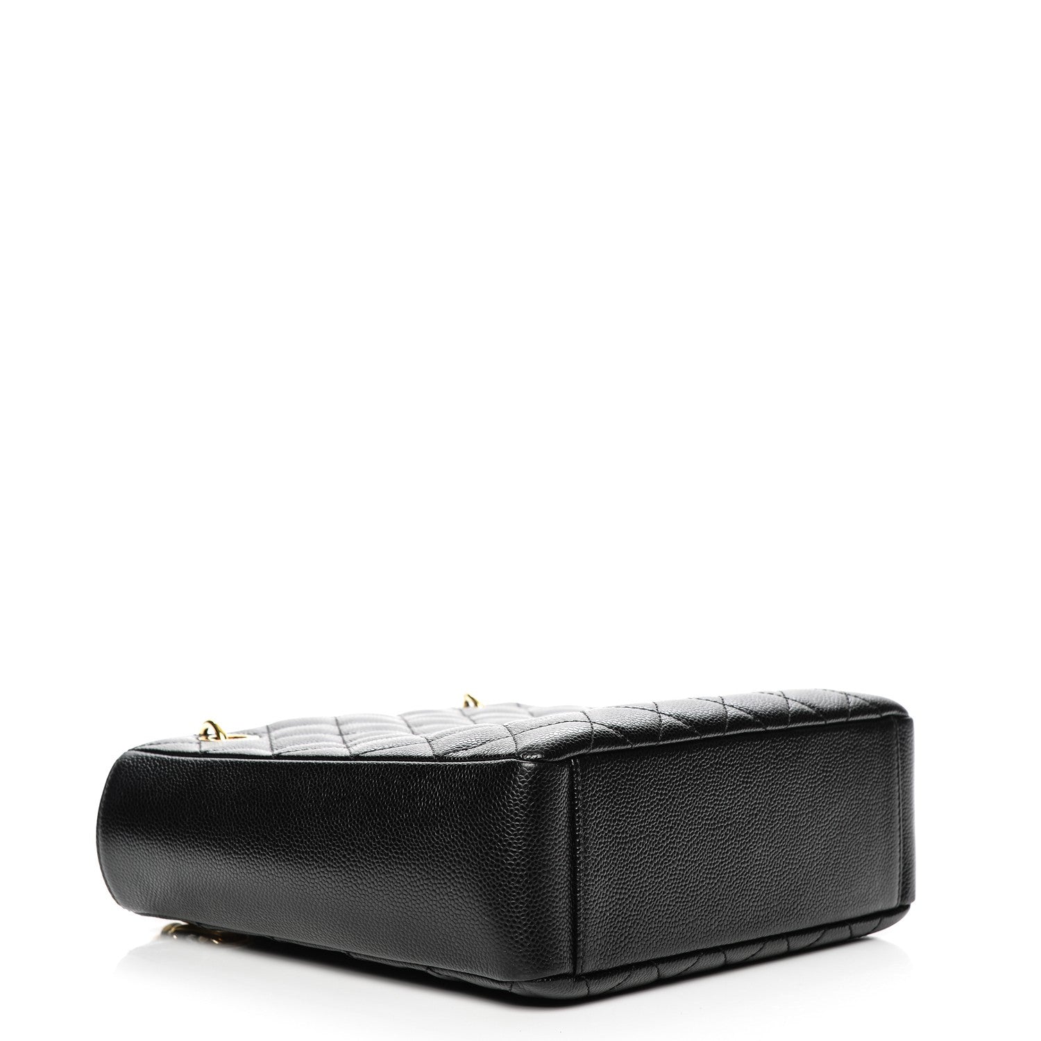Chanel Caviar Quilted Petit Shopping Tote PST Black 4 of 7