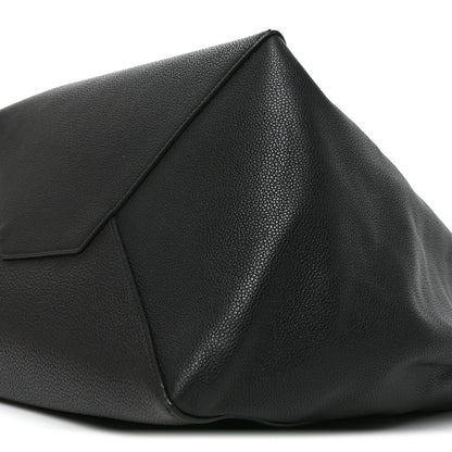 Celine Soft Grained Calfskin Medium Belt Cabas Phantom Black 9 of 9