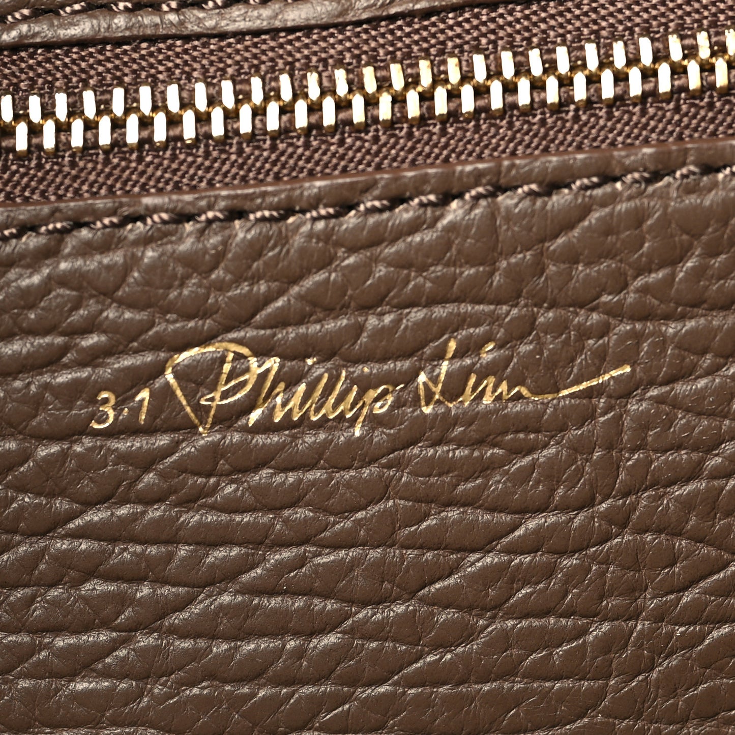 Textured Calfskin Mini Pashli Satchel Taupe
