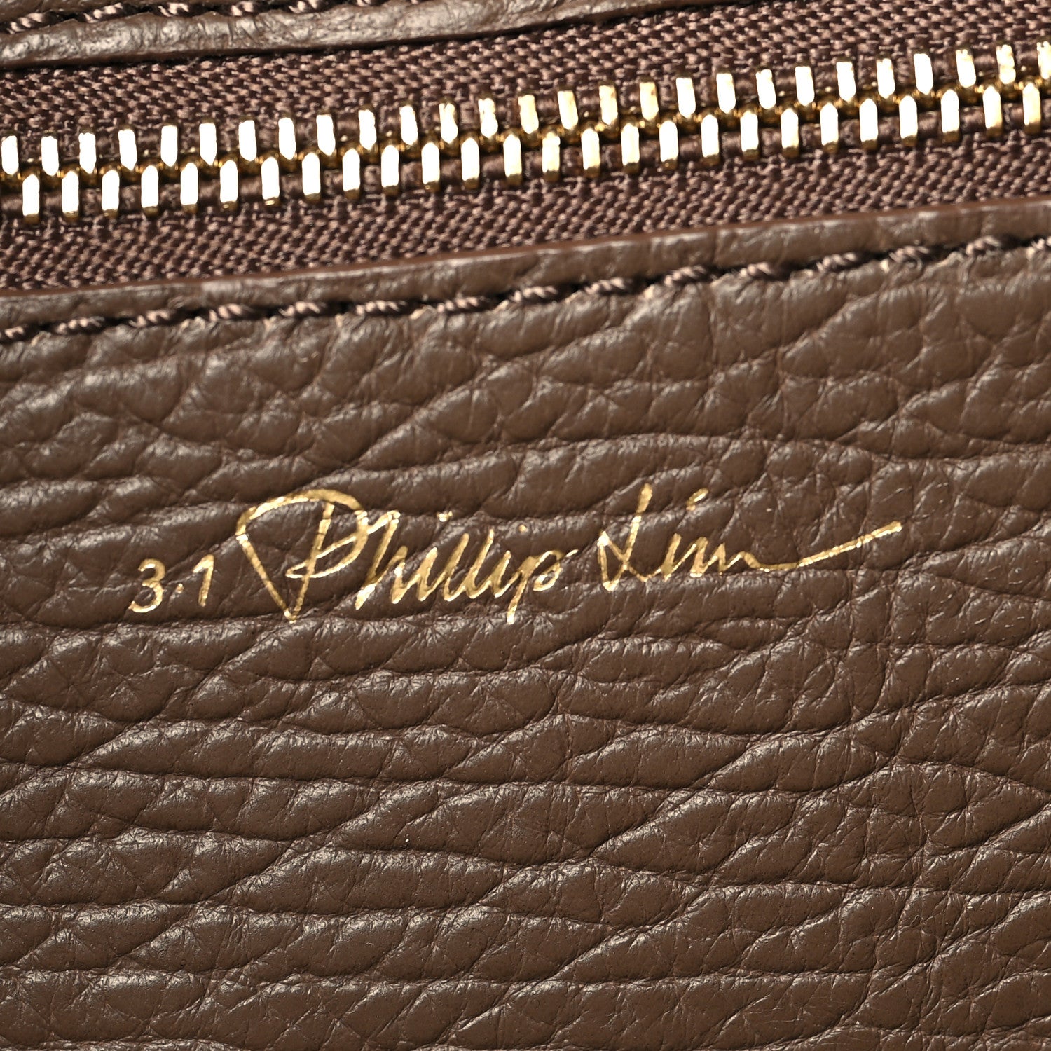 3.1 Phillip Lim Textured Calfskin Mini Pashli Satchel Taupe 6 of 12
