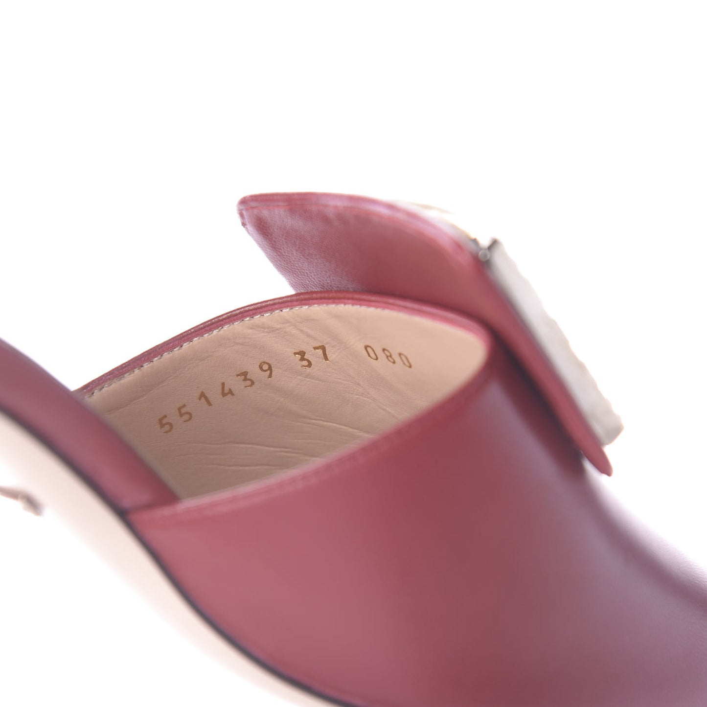 Malaga Kid Crystal Square G Madelyn Mules 37 Romantic Cerise
