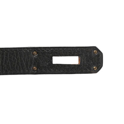 Hermes Ardennes Birkin 35 Black 7 of 18