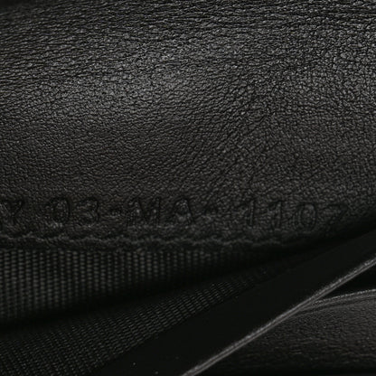 Christian Dior Calfskin Stars Voyageur French Wallet Black 8 of 9