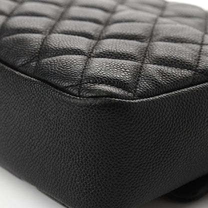 Chanel Caviar Quilted Jumbo Easy Flap Black 13 of 15