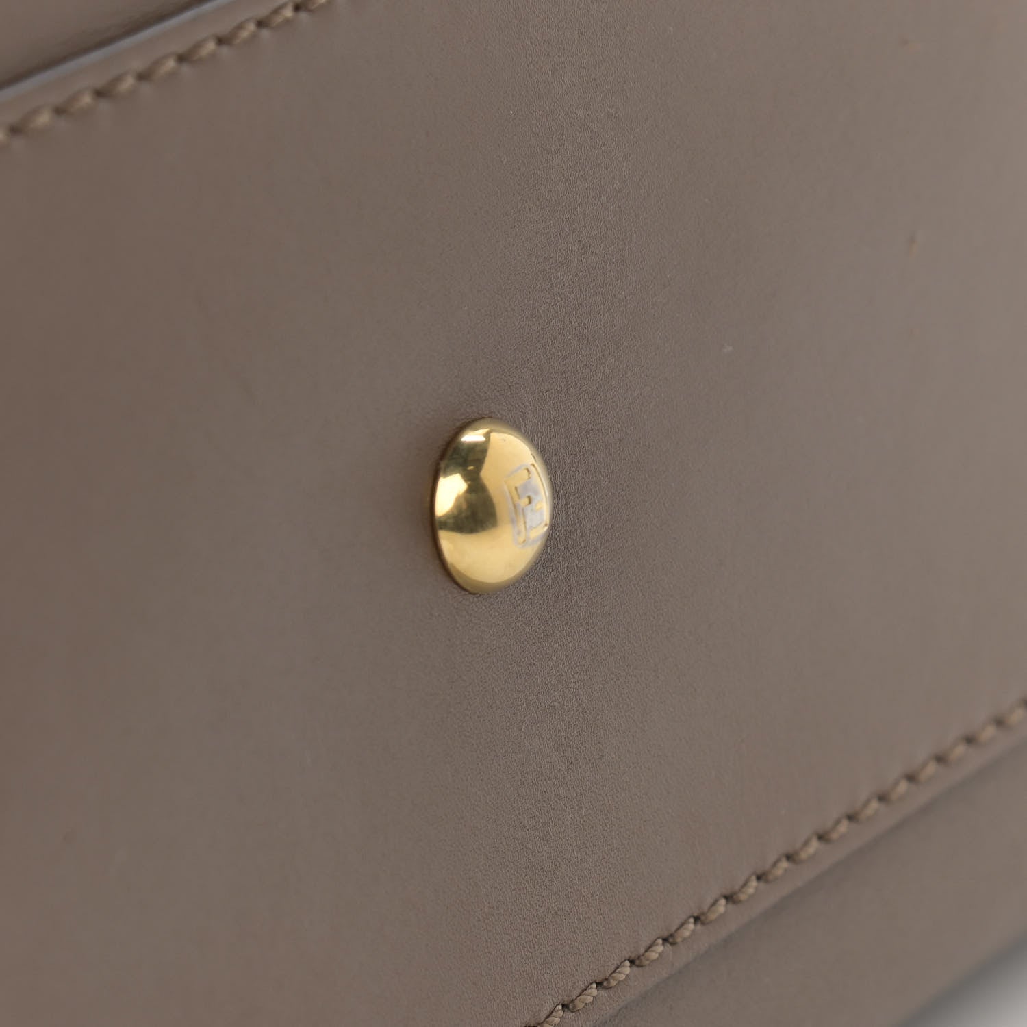 Fendi Vitello Morgan Fabric Jacquard Pequin Medium Peekaboo Iconic Satchel Foresta Tobacco Black 16 of 18