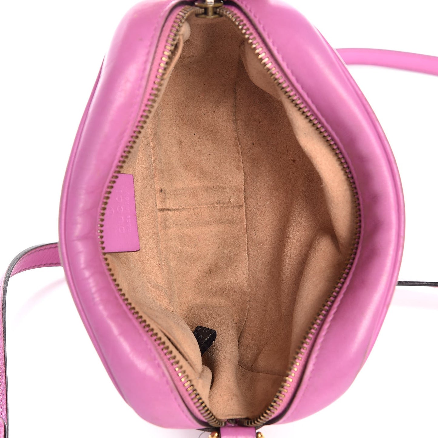Calfskin Matelasse Mini GG Marmont Chain Shoulder Bag Candy Mousse