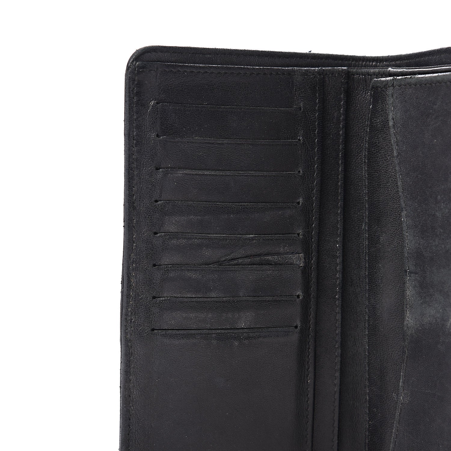 Chanel Lambskin Quilted Yen Wallet Black 13 of 16