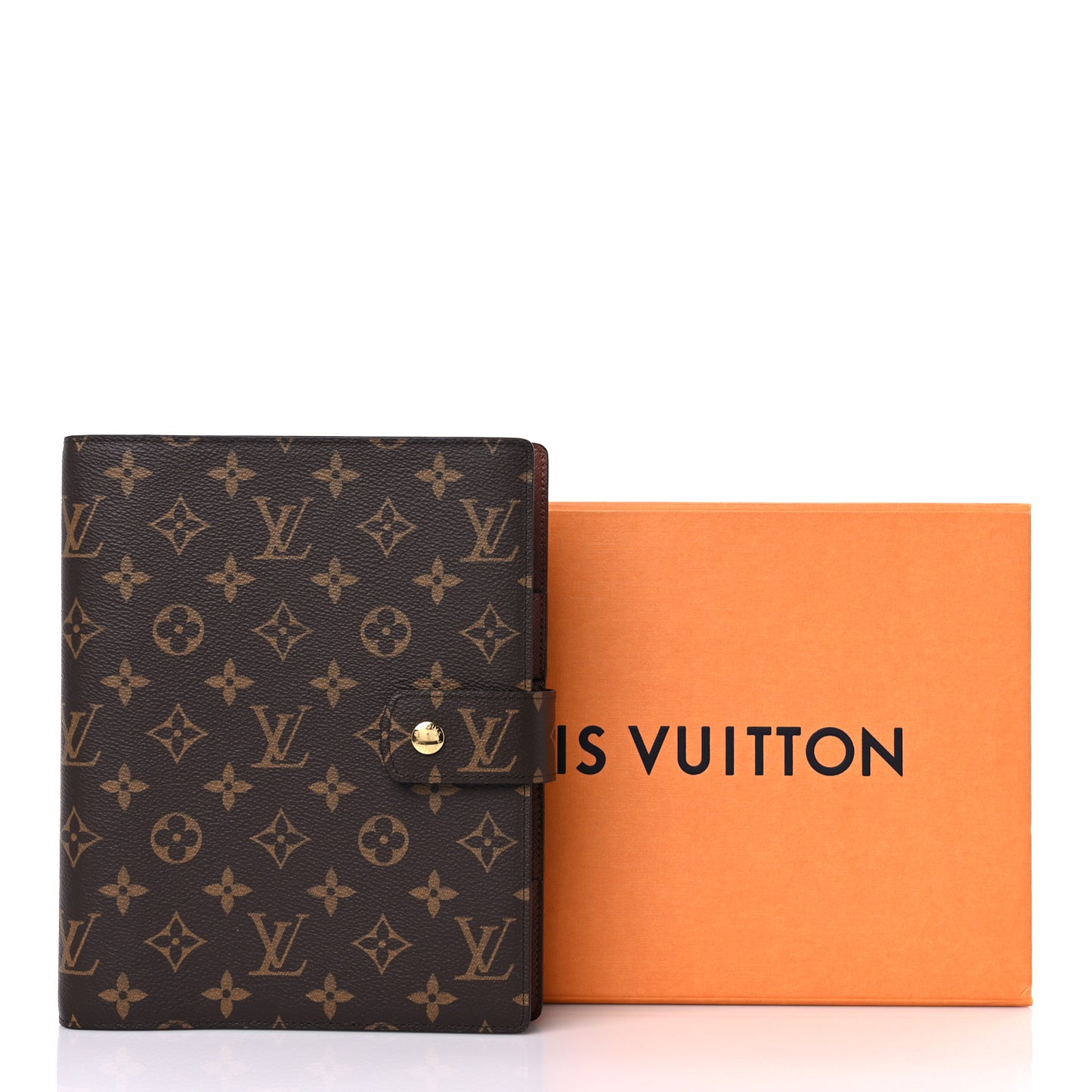 Monogram Large Ring Agenda Cover