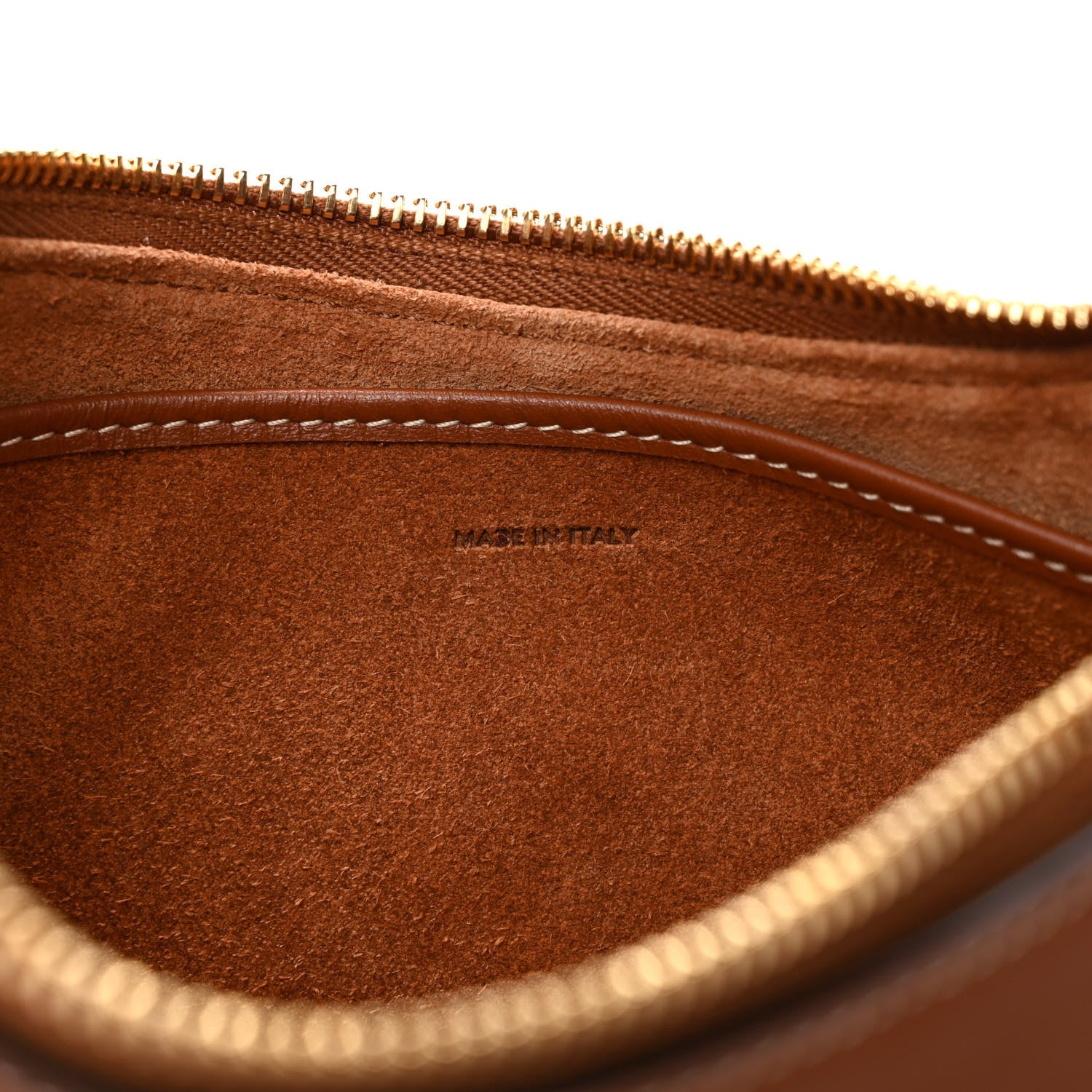 Celine Smooth Calfskin Medium Strap Ava Shoulder Bag Tan 7 of 10