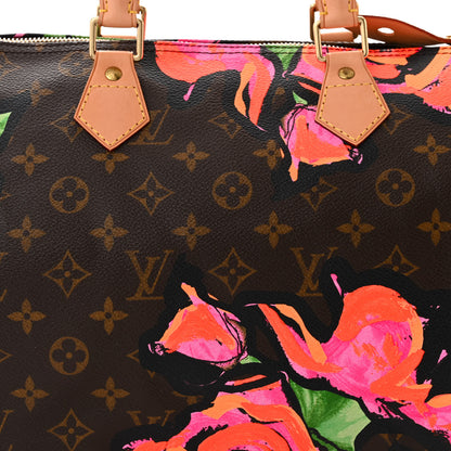 Louis Vuitton Monogram Roses Speedy 30 8 of 11