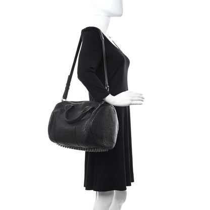 Alexander Wang Pebbled Lambskin Rocco Black Nickel Hardware 2 of 10