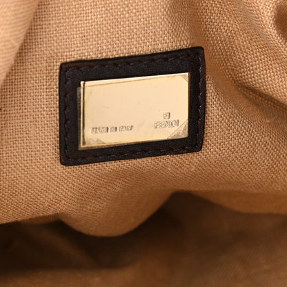 Fendi Zucca Nappa Nuvolata Vitello Tortuga Spy Tobacco Moro 6 of 15
