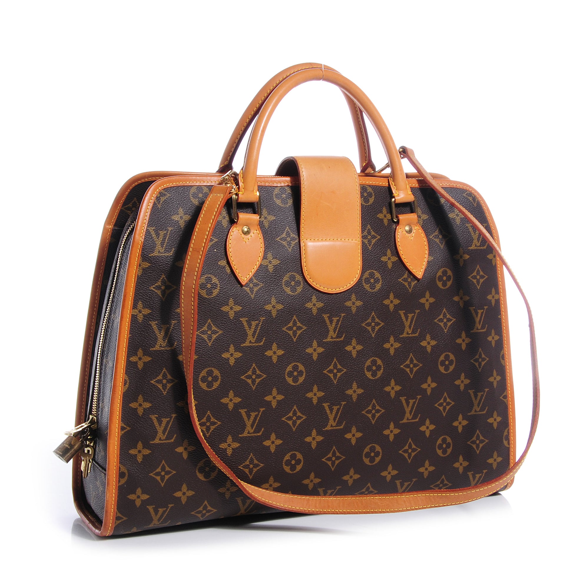 Louis Vuitton Monogram Rivoli Briefcase 3 of 8