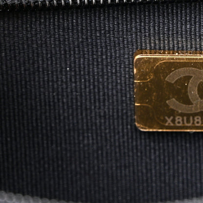 Chanel Caviar Quilted Wallet On Chain WOC Navy Blue 8 of 11