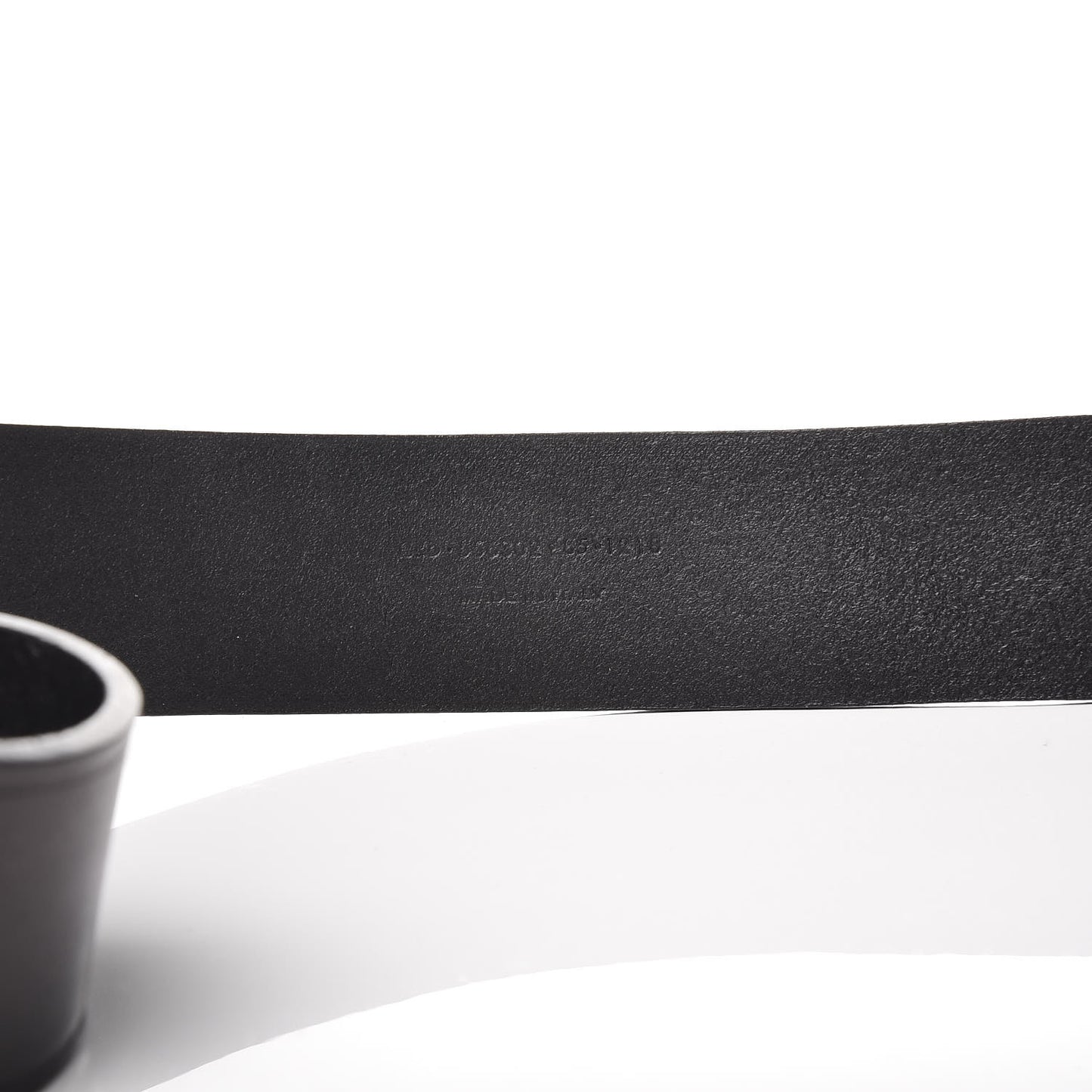 Calfskin Heart Belt 85 Black