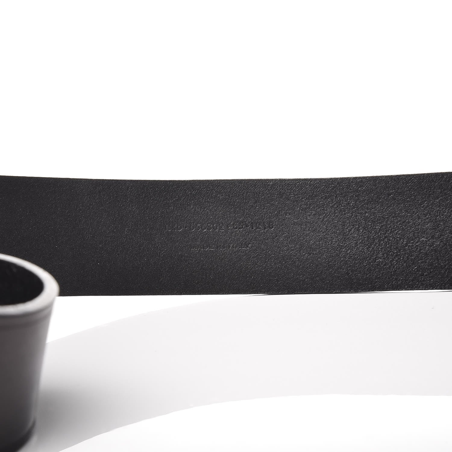 Saint Laurent Calfskin Heart Belt 85 Black 6 of 7