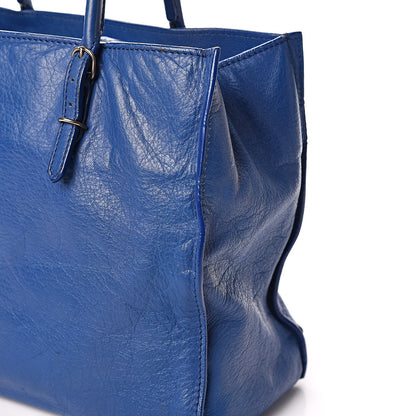 Balenciaga Veau Mini Papier Tote Blue 14 of 22