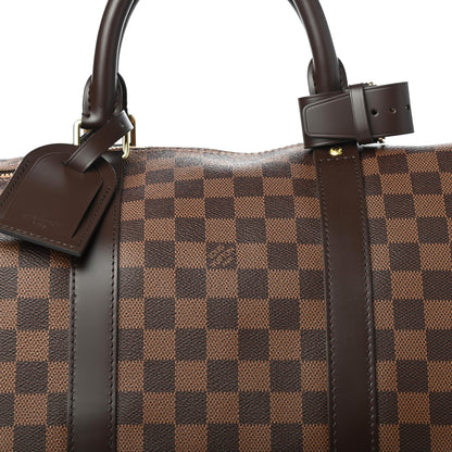 Louis Vuitton Damier Ebene Keepall 50 9 of 11