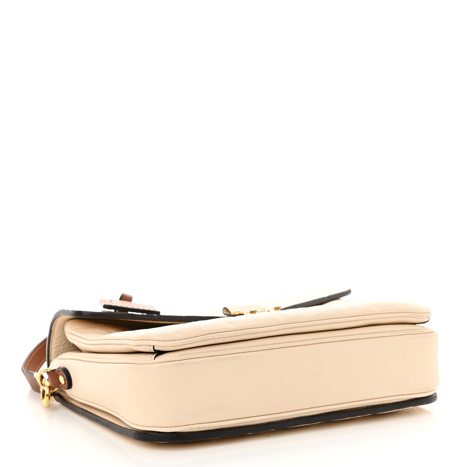 Louis Vuitton Empreinte Braided Pochette Metis Creme Beige Caramel 4 of 11