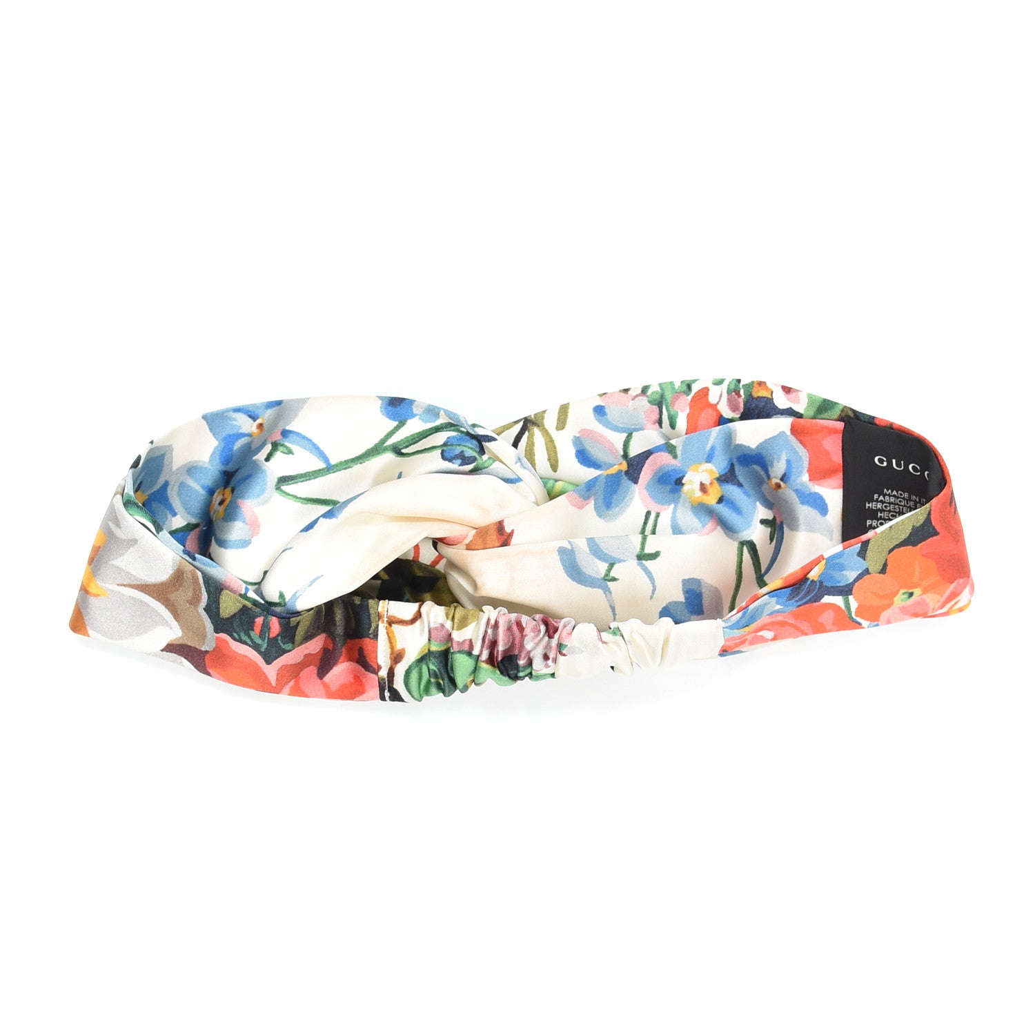 Gucci Silk Josif Duchesse Headband Ivory Pink 3 of 4