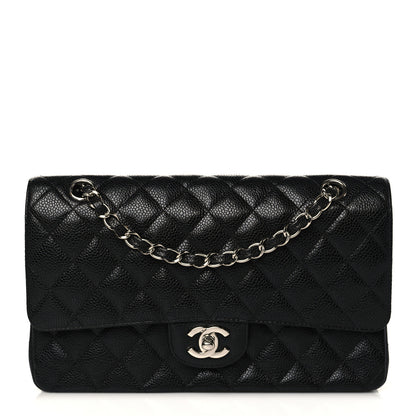 Chanel Caviar Quilted Medium Double Flap Black 1 of 9