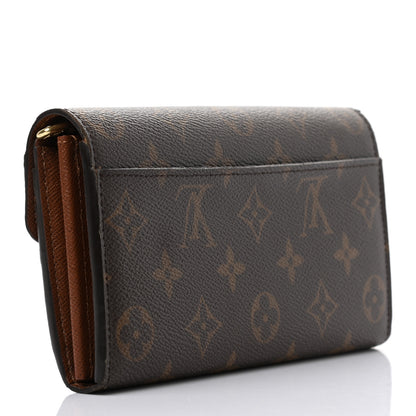 Louis Vuitton Monogram Sarah Wallet NM 3 of 11