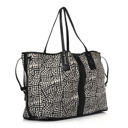 MCM Visetos Large Liz Reversible Shopper Tote Black 13 of 23