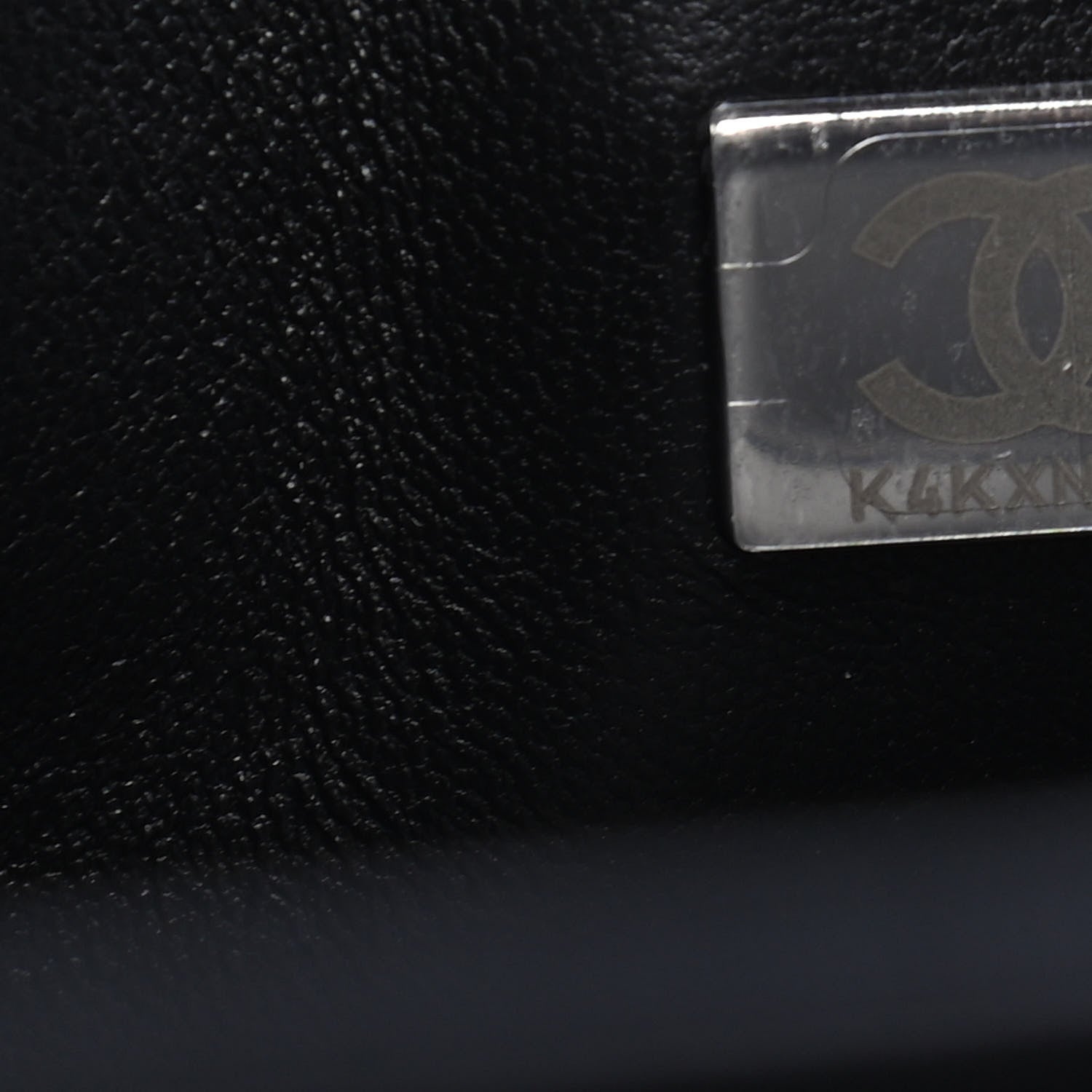 Chanel Lambskin Quilted Jumbo Double Flap So Black 7 of 9