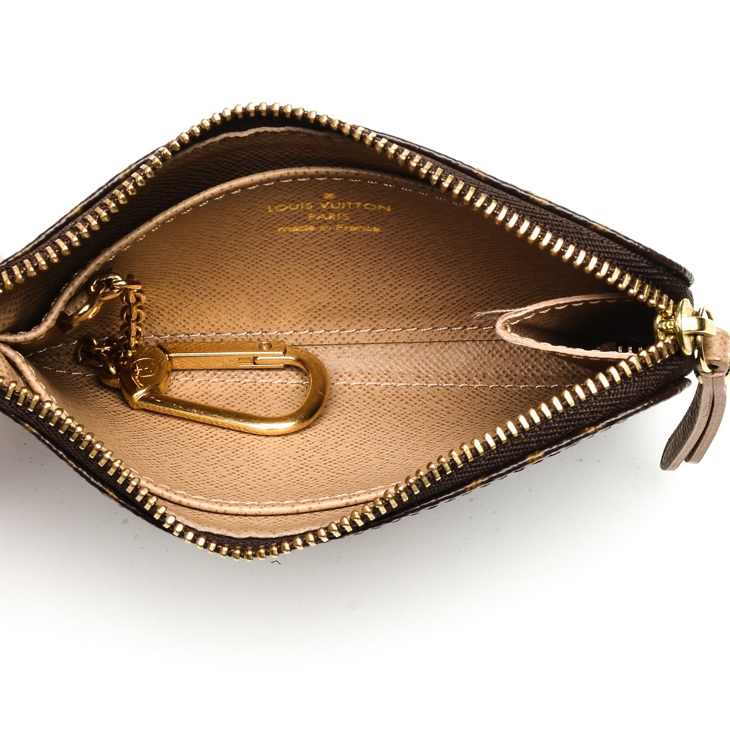 Monogram Complice Trunks and Bags Key Pouch Beige