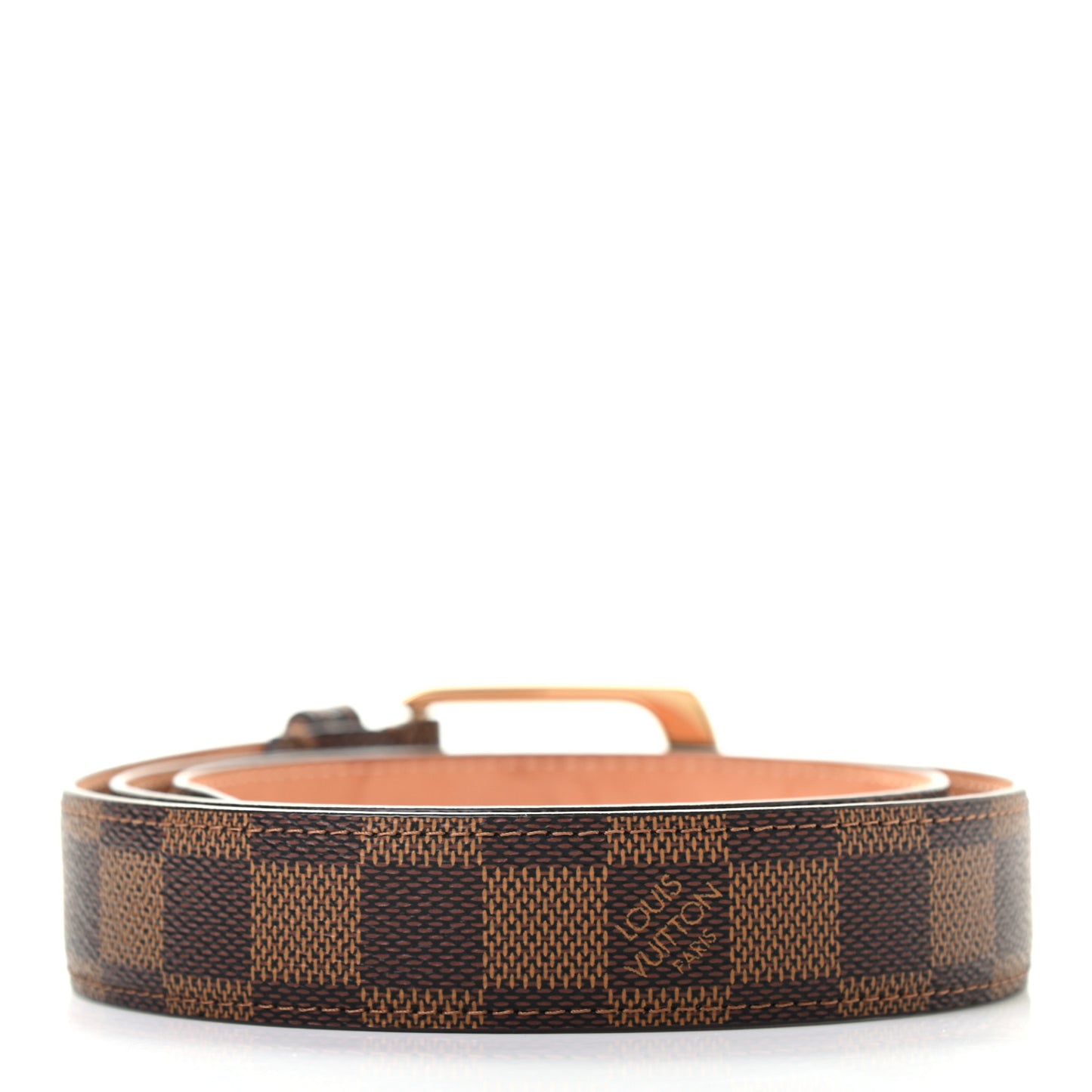 Damier Ebene 30mm Ellipse Belt 85 34