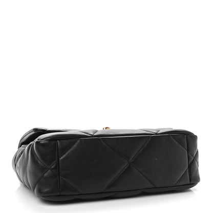 Chanel Lambskin Quilted Medium Chanel 19 Flap Black 4 of 11