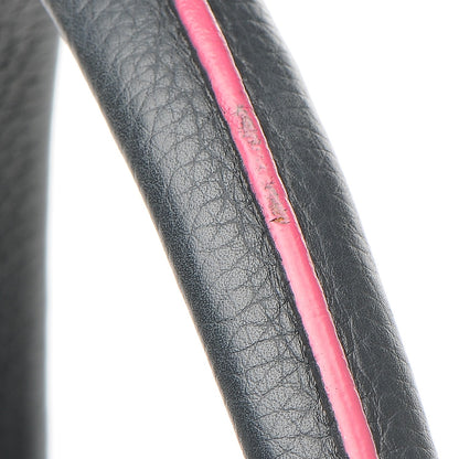 Louis Vuitton Taurillon Capucines MM Cobalt Fuchsia 8 of 9