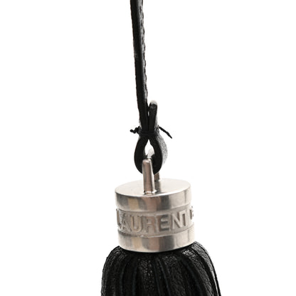 Saint Laurent Lambskin Monogram Embossed Small Lou Camera Bag Black 14 of 18