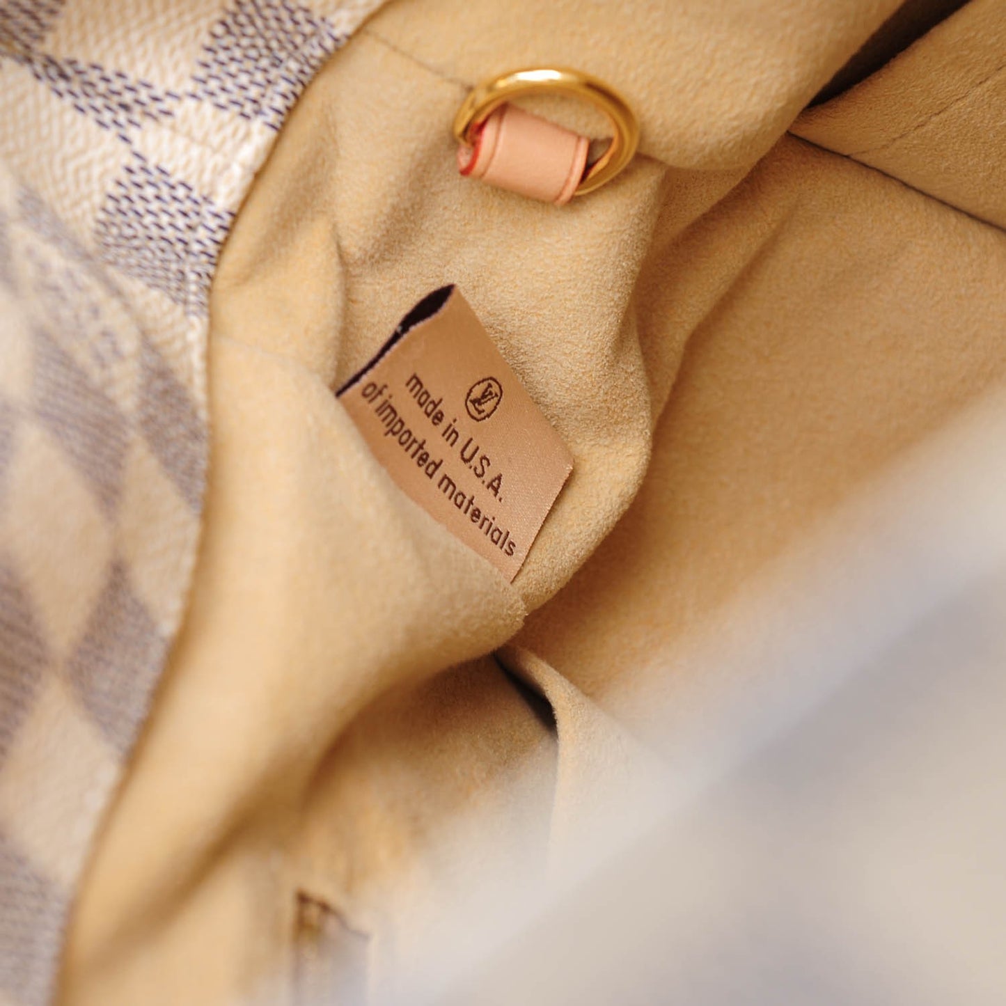 Damier Azur Artsy MM