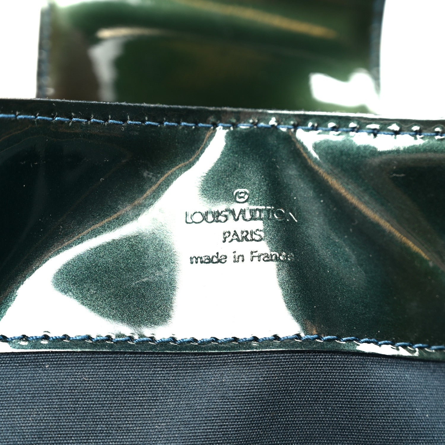 Louis Vuitton Vernis Melrose Avenue Blue Nuit 1844846 – FASHIONPHILE