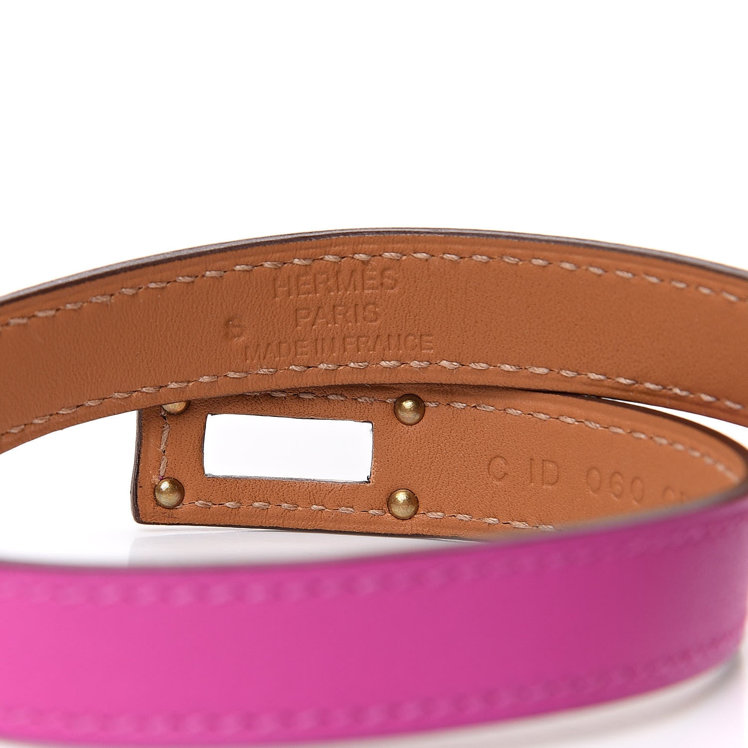 Hermes Swift Kelly Double Tour Bracelet T1 Magnolia 4 of 6