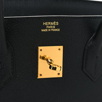 Hermes Taurillon Novillo Birkin 35 Black 6 of 12