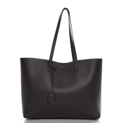 Saint Laurent Calfskin Large Shopping Tote Dark Anthracite 3 of 10