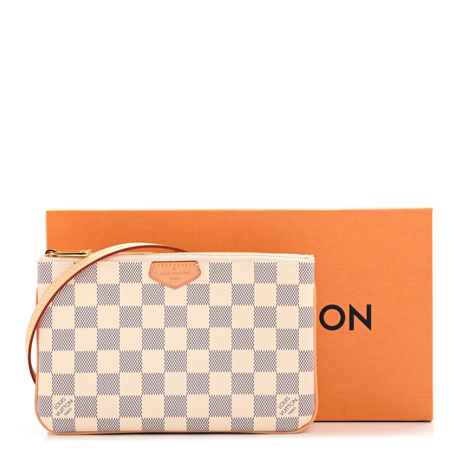 Louis Vuitton Damier Azur Double Zip Pochette 12 of 12