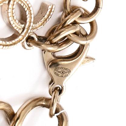 Chanel Metal Pearl CC Bracelet Gold 4 of 5