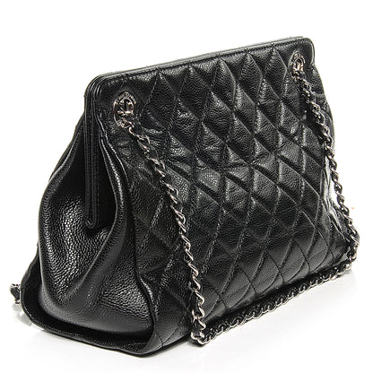 Chanel Caviar Timeless CC Shopping Tote Black 3 of 8