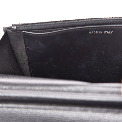 Chanel Caviar Patent CC Wallet On Chain WOC Black 11 of 14