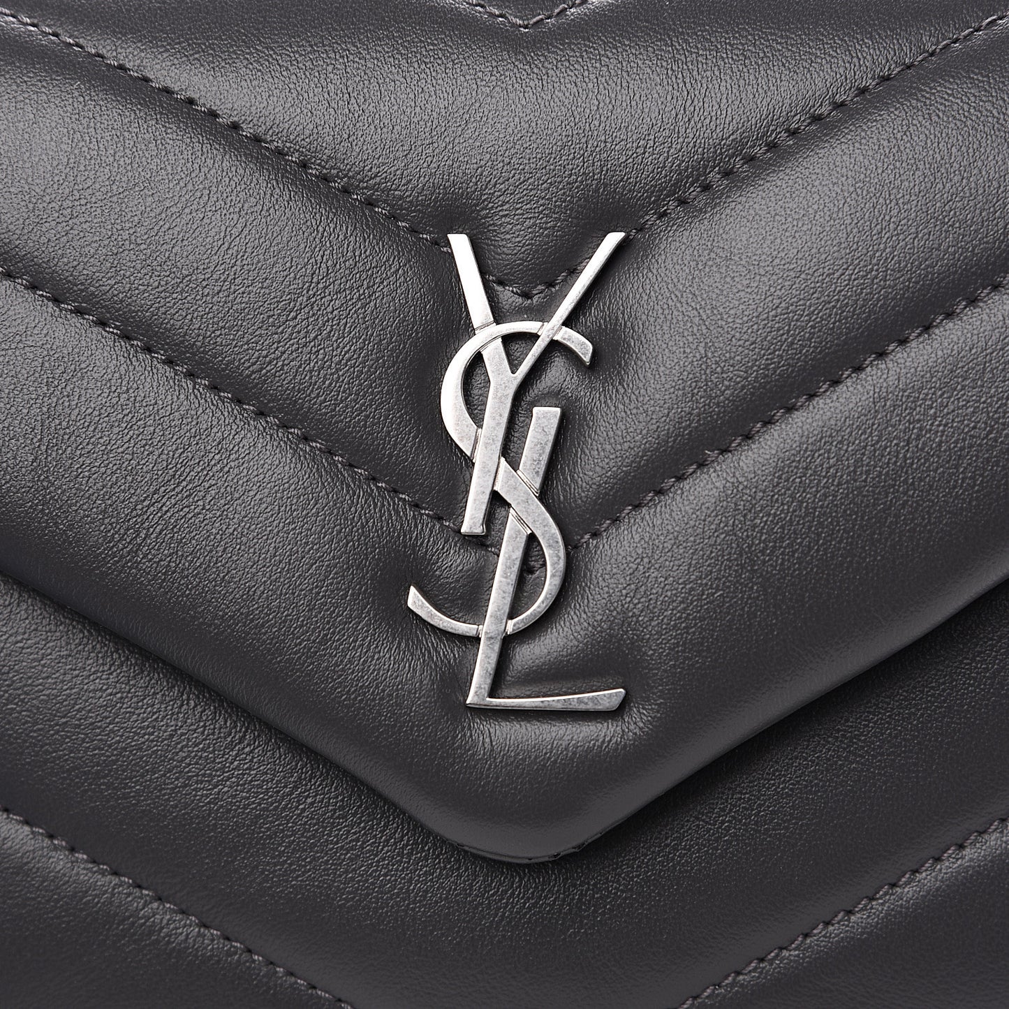 Calfskin Y Quilted Monogram Toy Loulou Crossbody Bag Storm